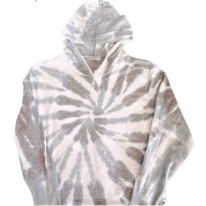 NWT- Firehouse Swirl Tie Dye Cropped Hoodie Juniors- L